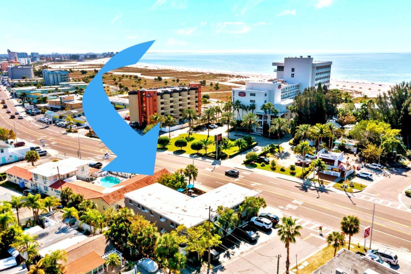 Boutique Beach Retreat Сант Пит Бич Экстерьер фото